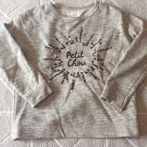 Silver/grey long sleeve shirt
